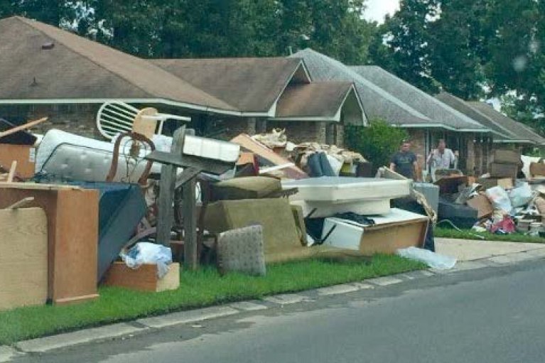 damages furniture and homes due to flooding