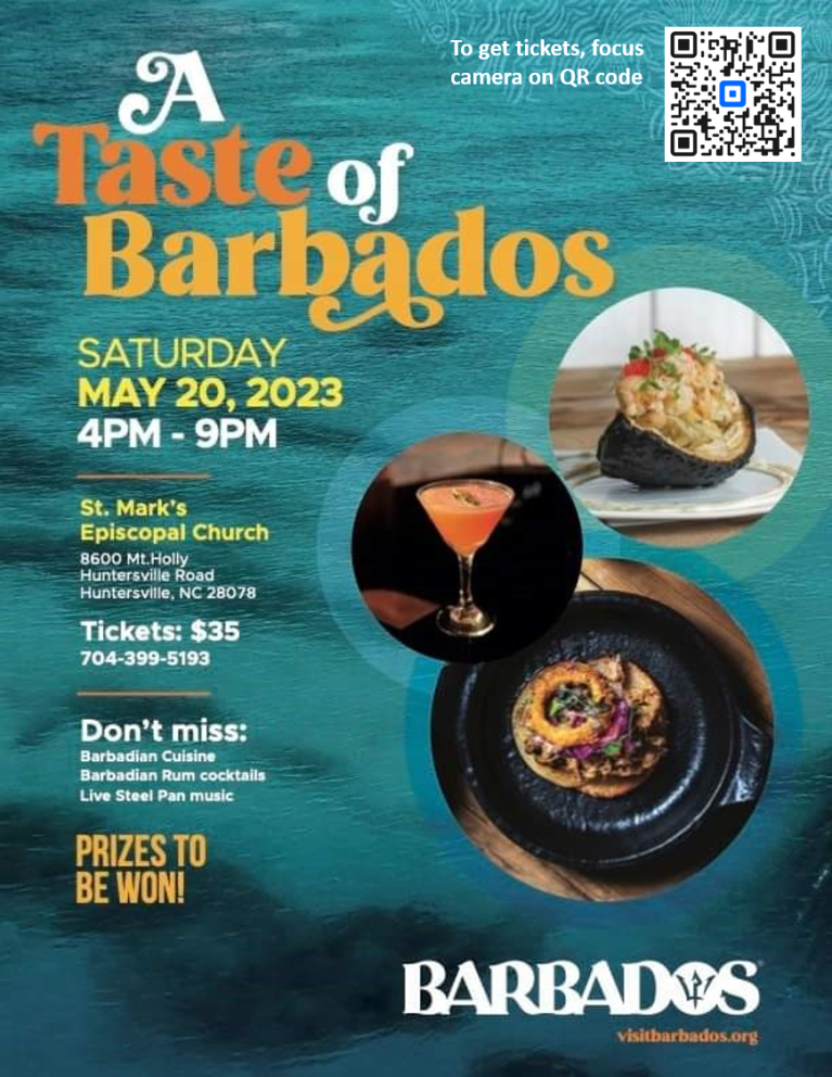 Taste of Barbados 2023 Flier